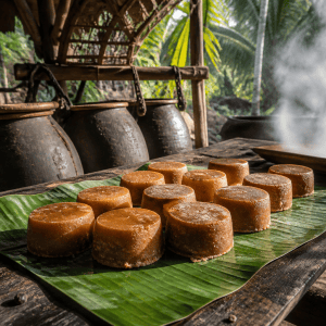 Wholesale unrefined coconut sugar block supplier for traditional food and beverage industry
